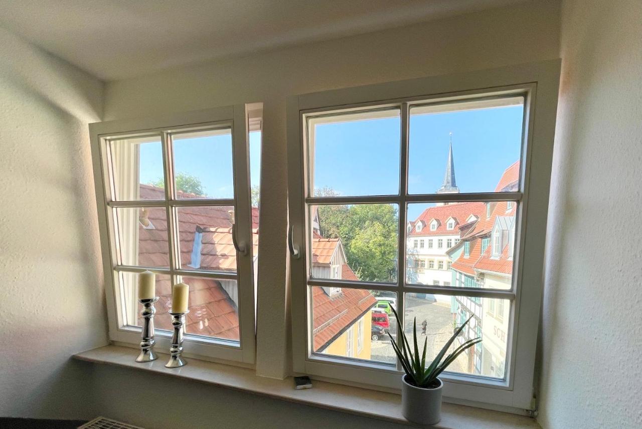 Ferienwohnung Augenblick - Stylisches Apartment In Der Besten Altstadtlage Von エアフルト エクステリア 写真