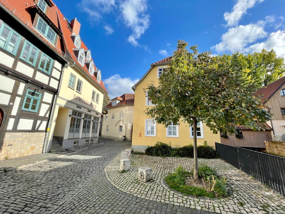 Ferienwohnung Augenblick - Stylisches Apartment In Der Besten Altstadtlage Von エアフルト エクステリア 写真
