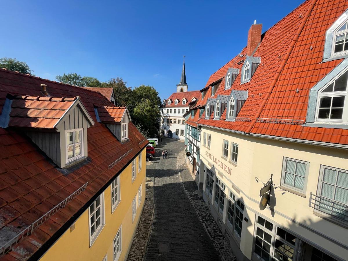 Ferienwohnung Augenblick - Stylisches Apartment In Der Besten Altstadtlage Von エアフルト エクステリア 写真