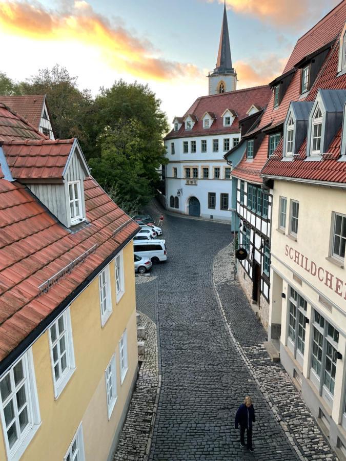 Ferienwohnung Augenblick - Stylisches Apartment In Der Besten Altstadtlage Von エアフルト エクステリア 写真