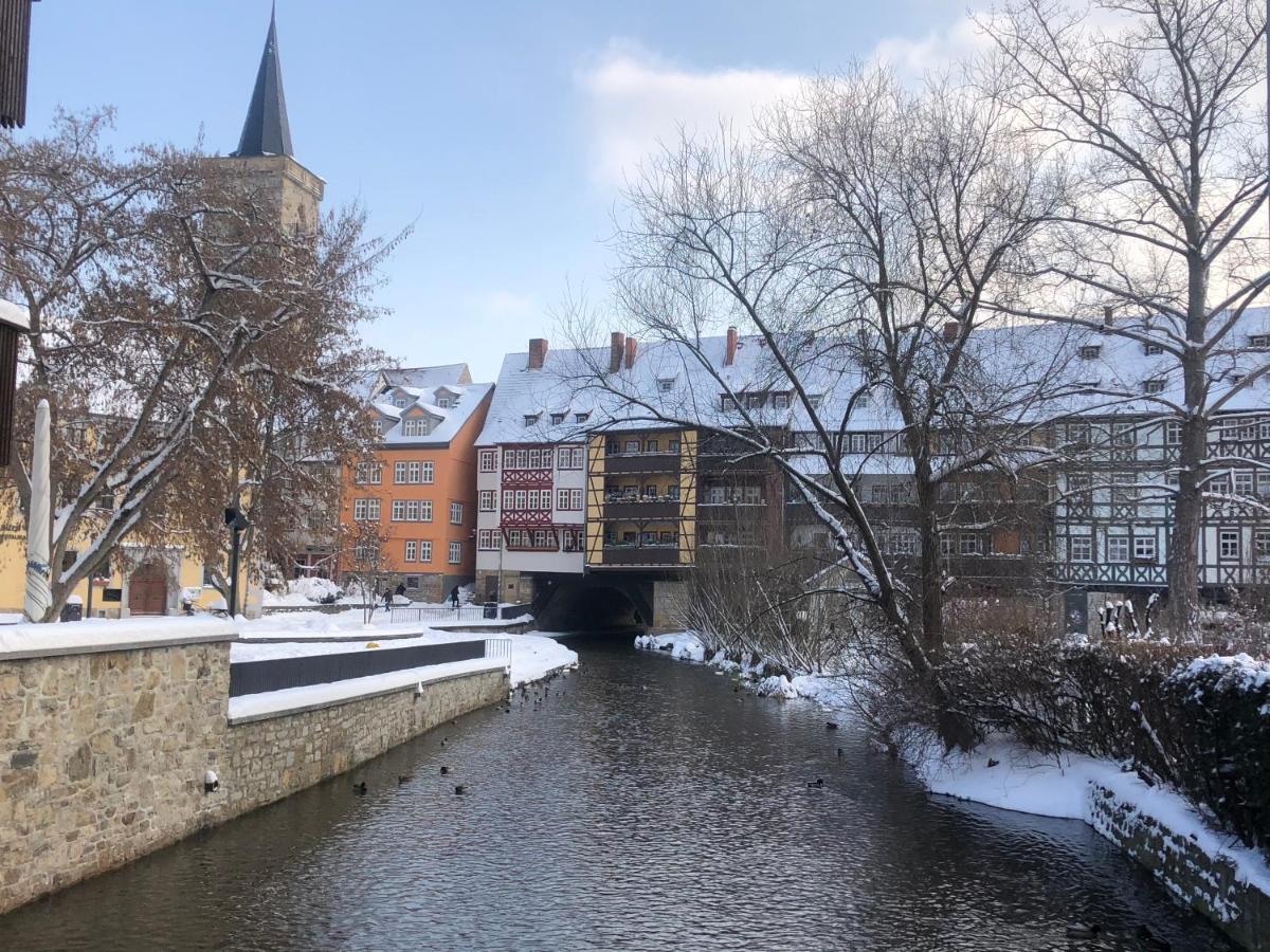 Ferienwohnung Augenblick - Stylisches Apartment In Der Besten Altstadtlage Von エアフルト エクステリア 写真